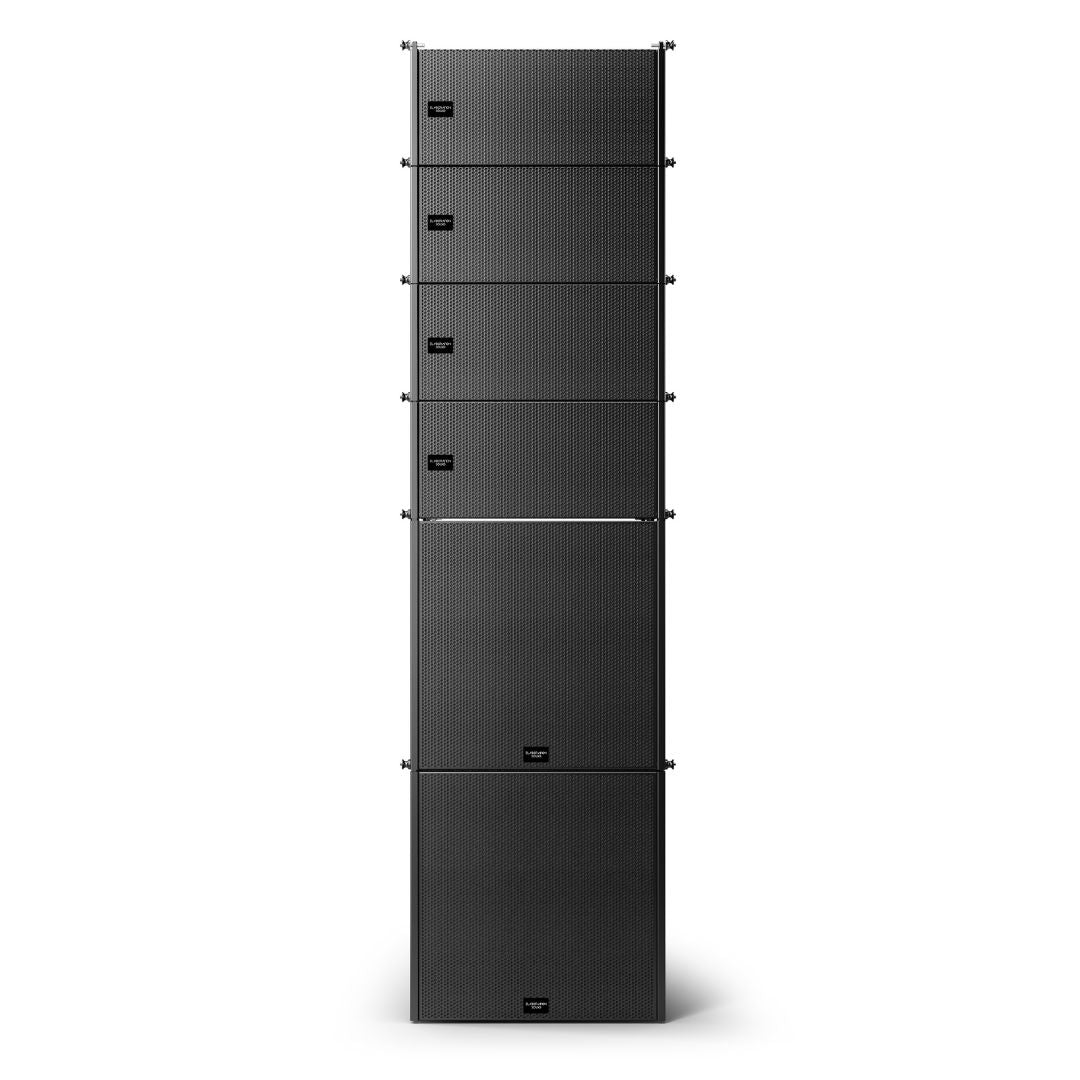 Sistema Line Array Attivo Compatto AURIUS 8.0 + AURIUS 18.8