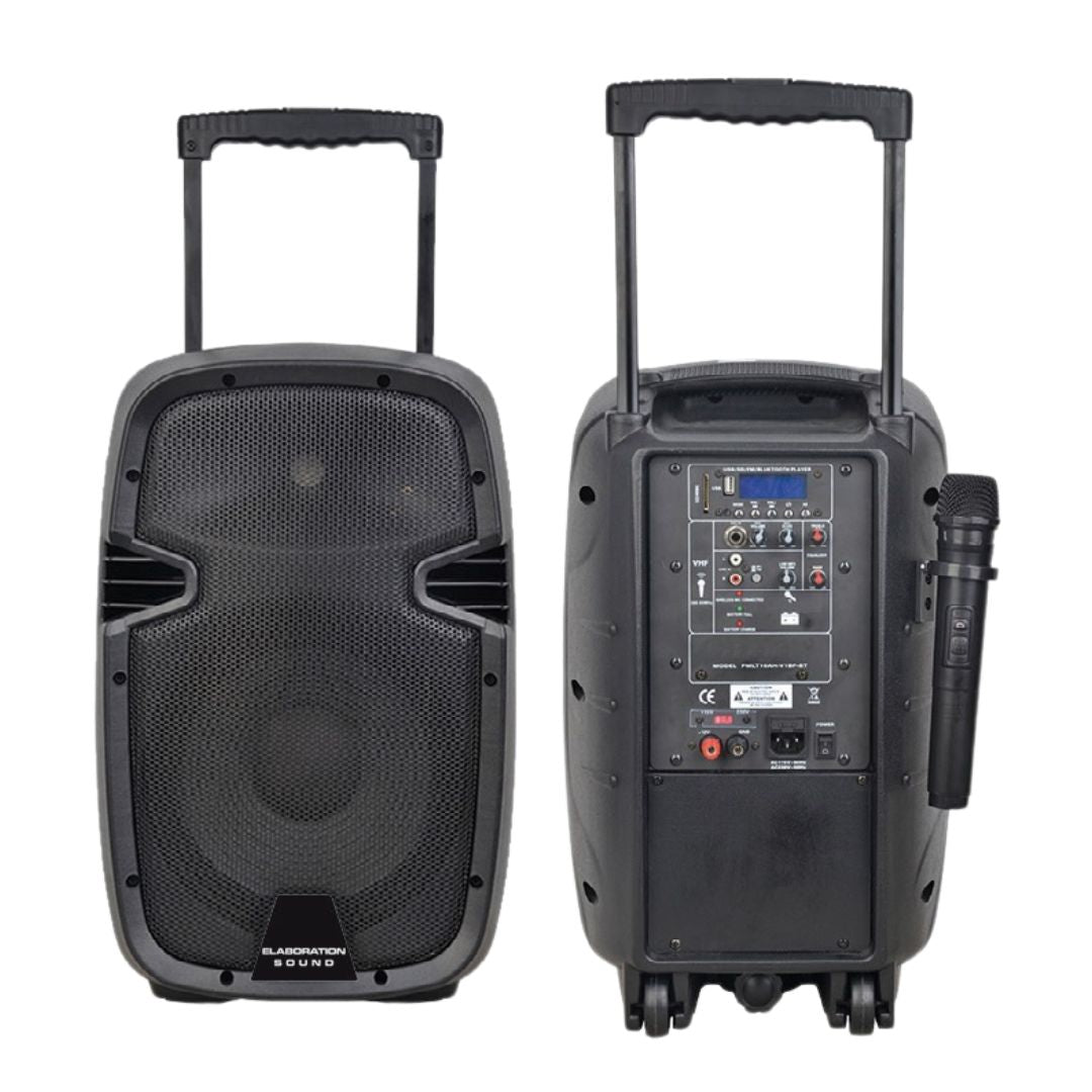 ES-10-MC: Diffusore Attivo Portatile 10" con Batteria