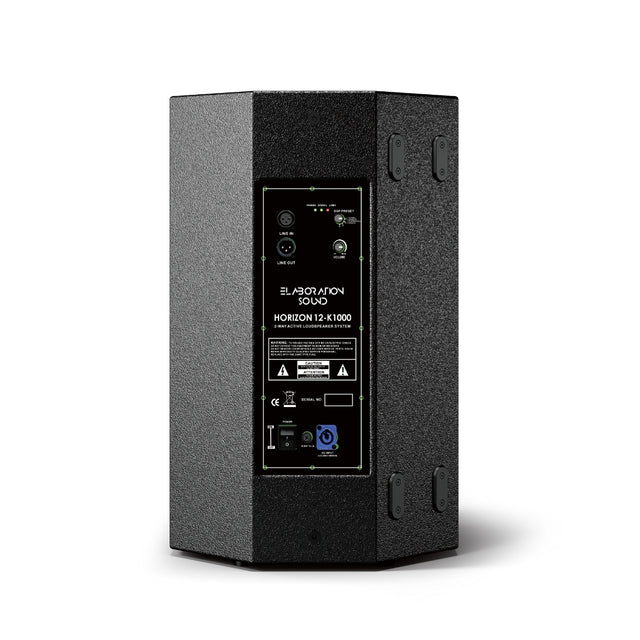 HORIZON 12-K1000 – Diffusore Attivo Professionale da 12" con Amplificatore DSP 1200W