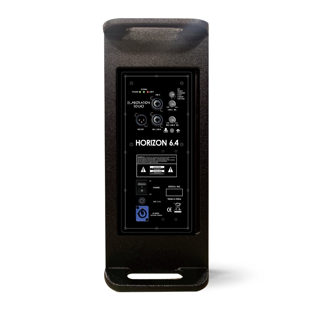 HORIZON 6.4 – Diffusore Attivo Full Range Dual 6.5” con DSP Integrato