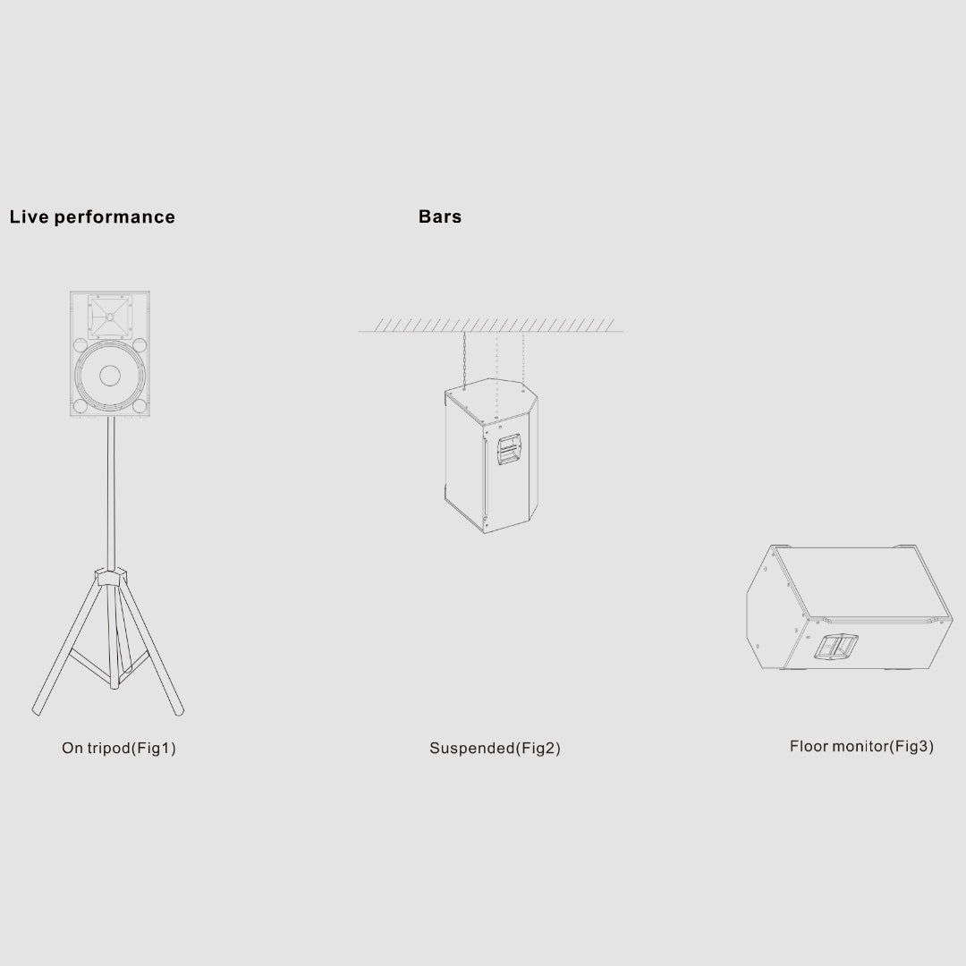 HORIZON 15-K1300 – Diffusore Attivo Professionale 15" 2000W con DSP FIR PHASE