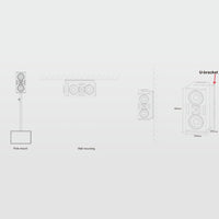 HORIZON 6.4 – Diffusore Attivo Full Range Dual 6.5” con DSP Integrato
